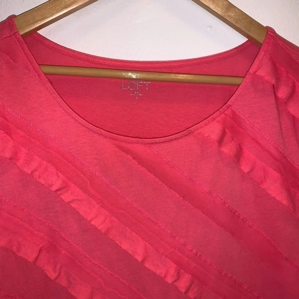 Ann Taylor LOFT Ruffle Tier Top - Picture 2 of 7